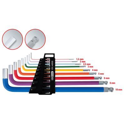 151.4200 - ALLEN KEY SET, 9 PCS