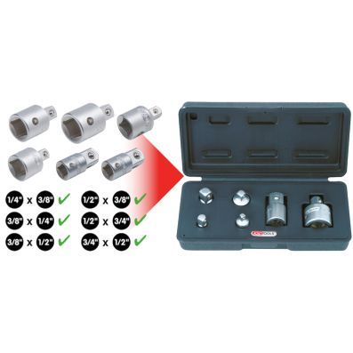 911.0106 - REDUCER/ADAPTER SET FOR SOCKET WRENCHES