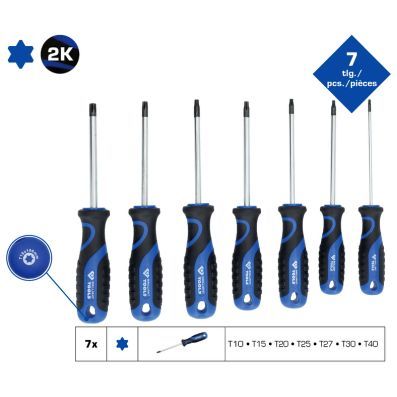 BT034007 - TORX SCREWDRIVER SET 7 PCS