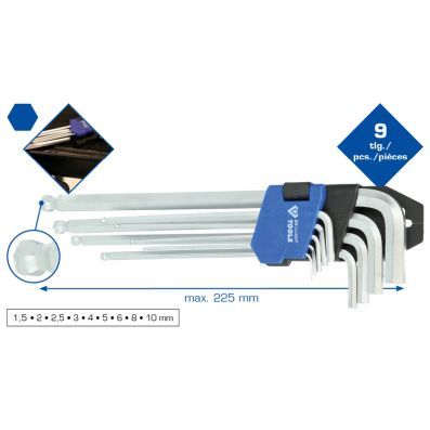 BT045019 - ALLEN KEY SET 9 PCS