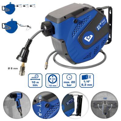 BT161101 - AIR HOSE REEL ?8 mm x 10 m