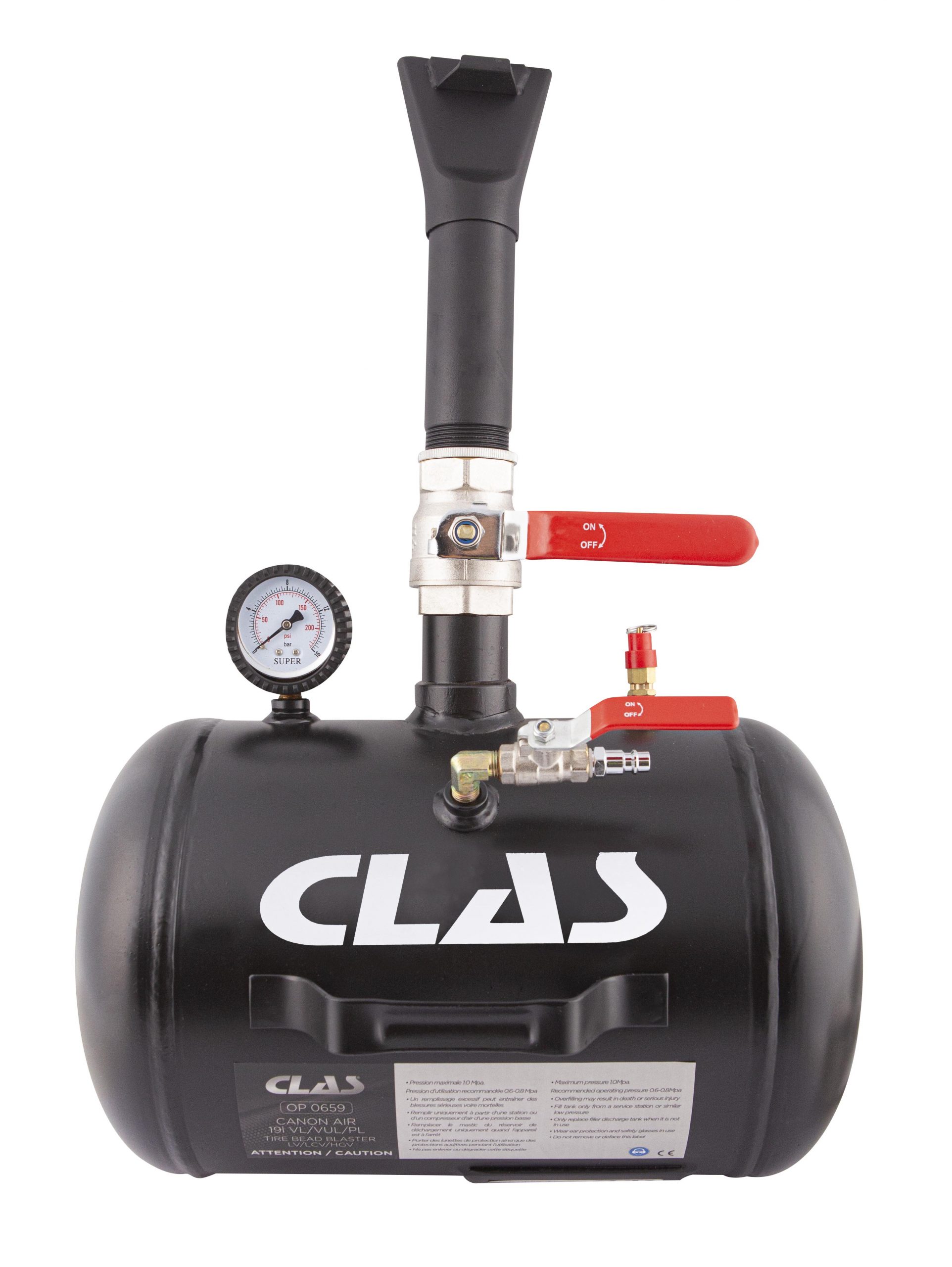 OP 0659 - Rapid tire inflation tank/bottle